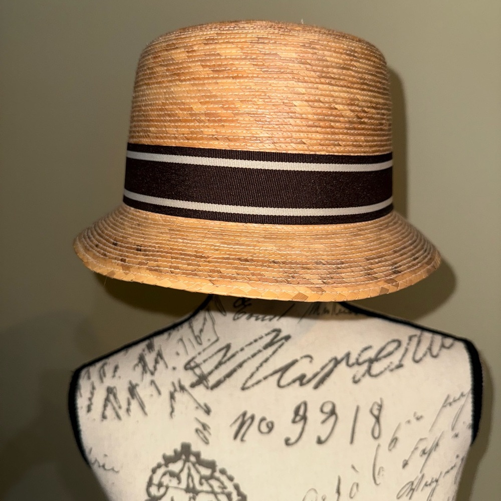 Tula Tan Straw Hat with Brown Band